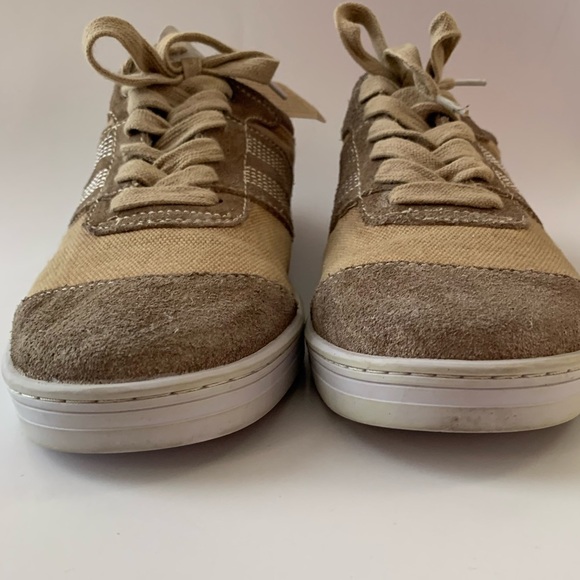 NEW Bed Stu Men's Sz 10 Catfish Modern Suede Sneaker Shoes Tan Garment - Picture 4 of 6